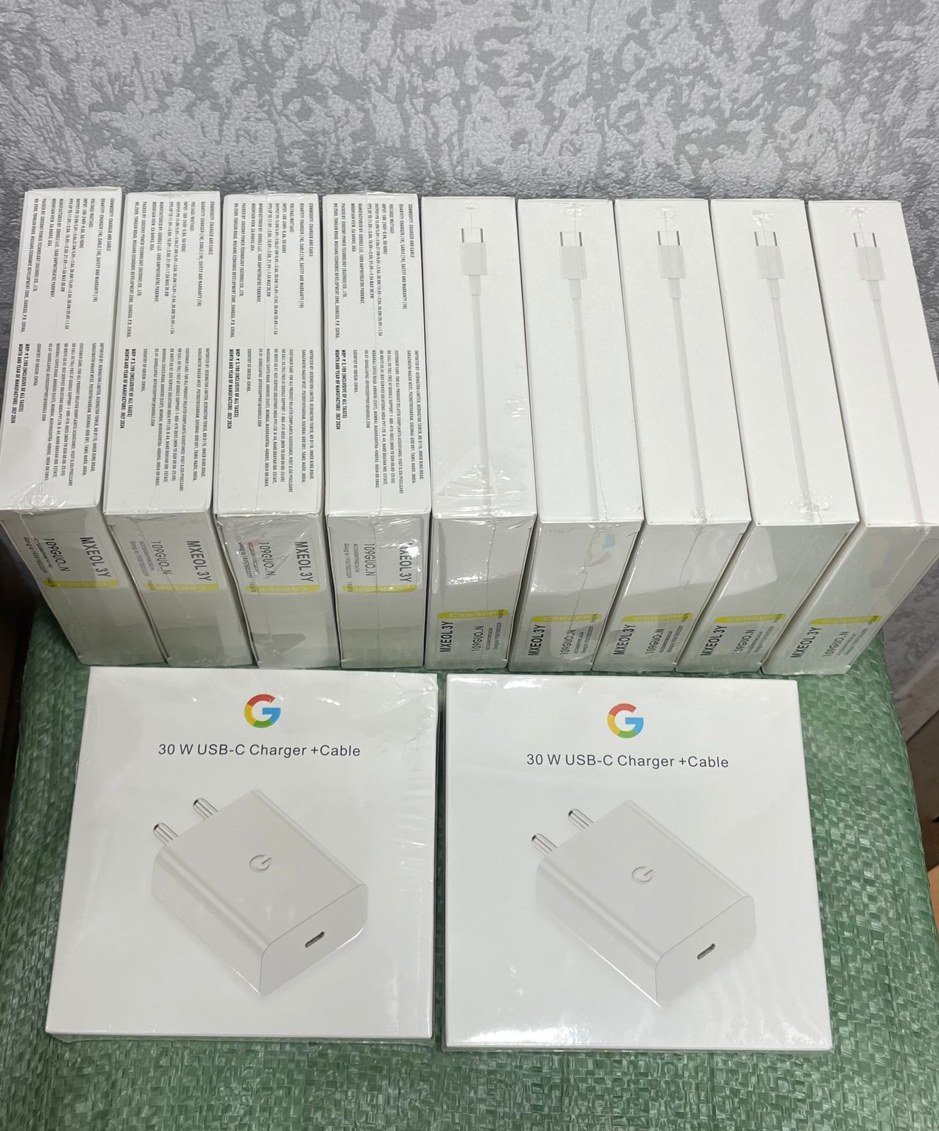 Google Adupter 30w with cable