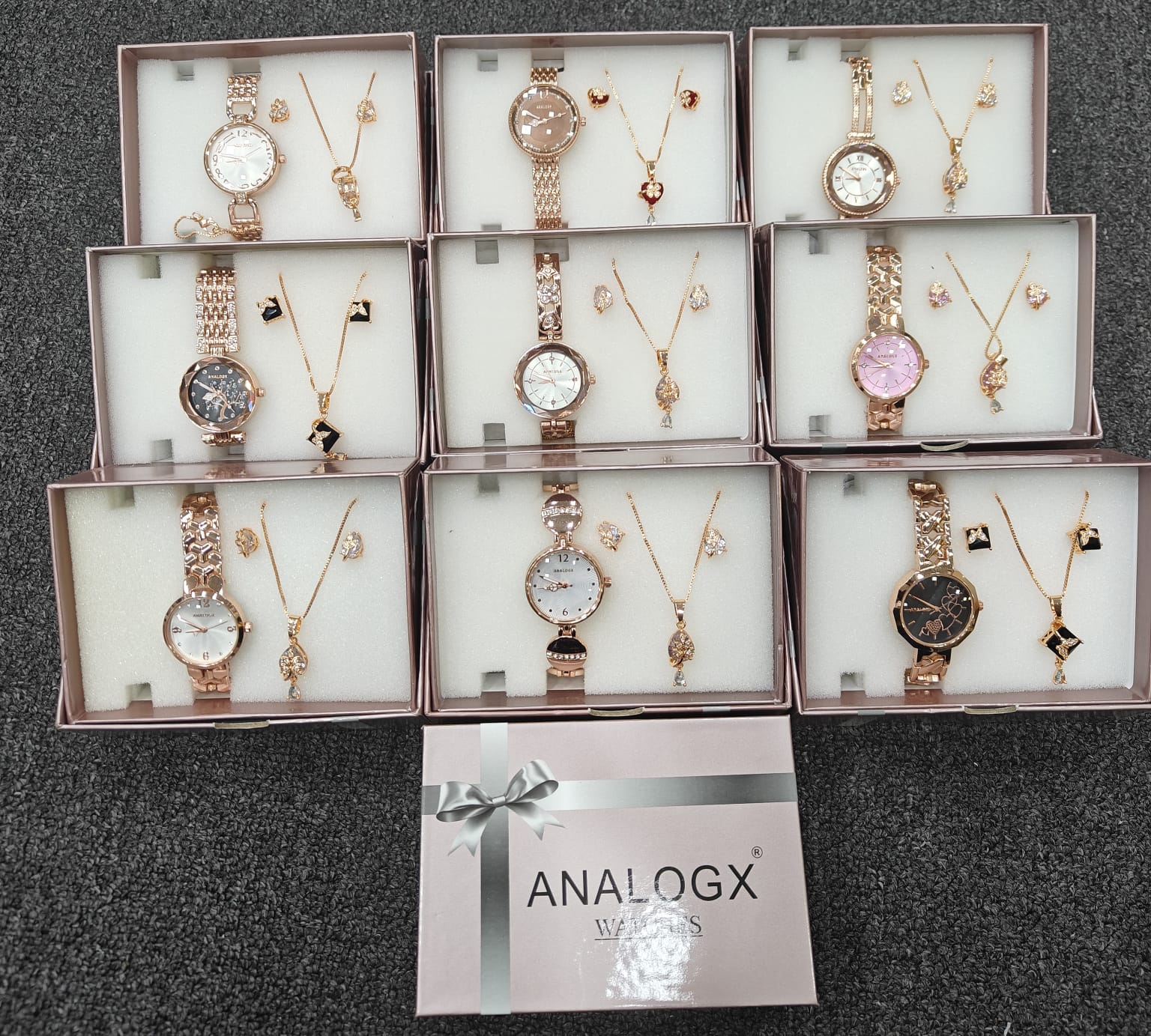 Ladies fancy watch gift box