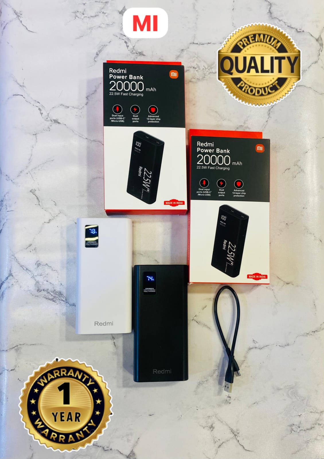 Mi power bank 20000 Mah premium