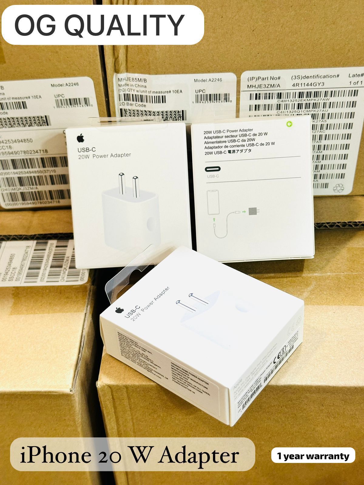 APPLE 20W Market Og Adupter