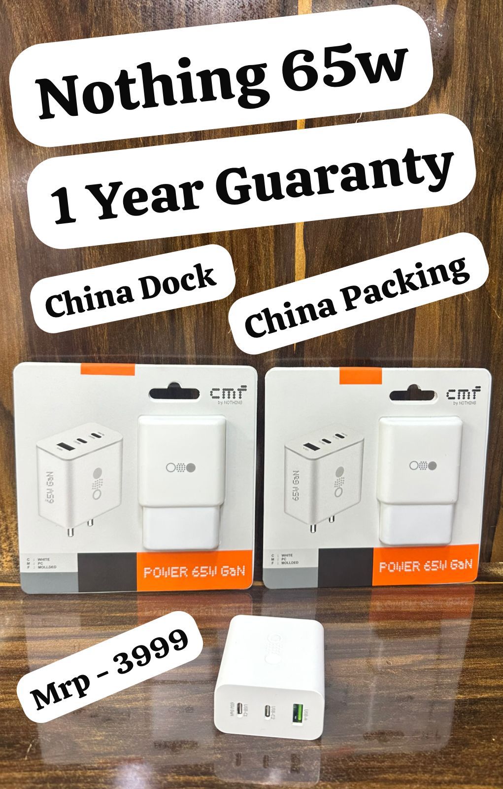 NOTHING CMF 65W  Adaptor Og